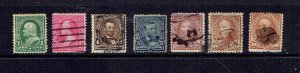 UNITED STATES - 1898 US PRESIDENTS - SCOTT 279 TO 284 - USED