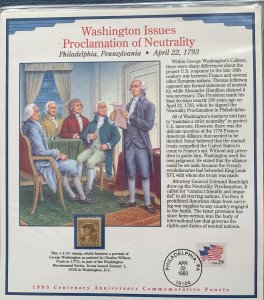 Centenary Anniversary Commemorative Panels.