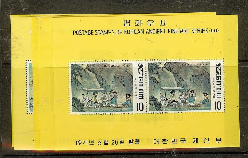 KOREA (P0502B) ANCIENT ART  SC781A-6A  MNH