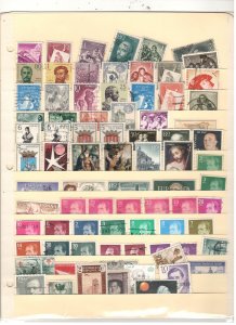 SPAIN COLLECTION ON STOCK SHEET MINT/USED
