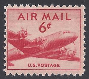 C39 6c US AirMail DC-4 Skymaster 1949 Mint NH
