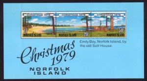 NORFOLK ISLAND - 1979 CHRISTMAS - MIN. SHEET MINT NH