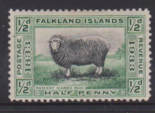 Falkland Islands Sc#65 MVLH