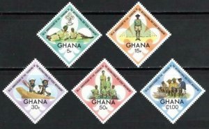 1972 Ghana 479-483 65 years of scouting 10,00 €