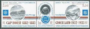 1983    French Antarctic Territory 177-179  Sputnik-1   6,50 €