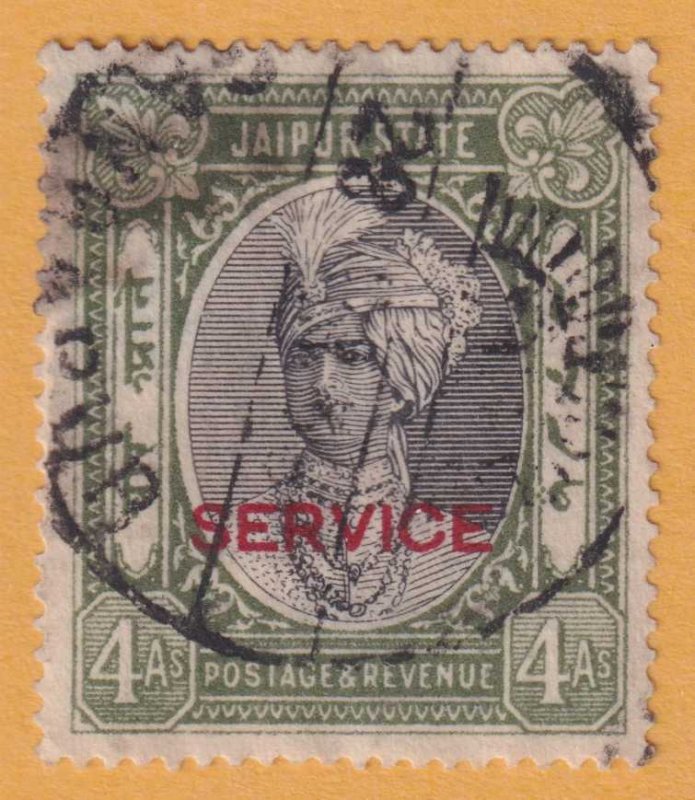 INDIA - JAIPUR STATE - SCOTT O19 OFFICIAL  USED