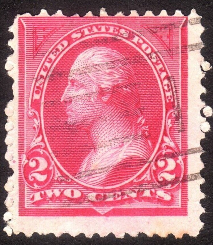 1894, US 2c, Washington, Used, Sc 250