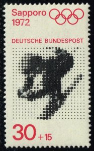 Germany #B475d Olympic Downhill Skiing; Unused