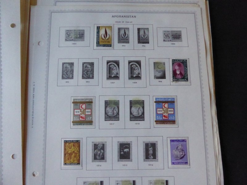 New Caledonia 1892-1984 Stamp Collection on Scott Intl Album Pages