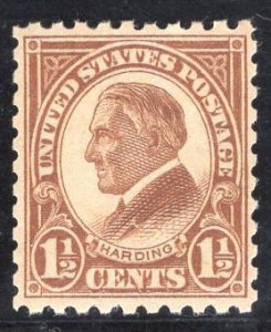 US STAMPS #582  MINT OG NH LOT #21126