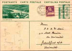 Switzerland, Government Postal Card