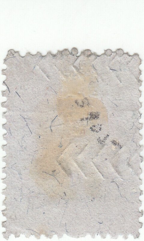 Scott # R105 - Revenue stamp - 3c  Blue & Black - Used - SCV $40.00