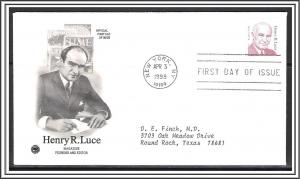 US #2935 Henry Luce FDC