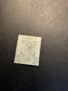 Stamps Gambia Scott #20 hinged