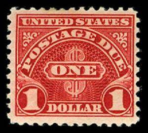 U.S. POSTAGE DUE J77  Mint (ID # 60511)