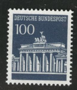 Germany Scott 956 MNH** 1967 100ph Brandenburg Gate stamp 