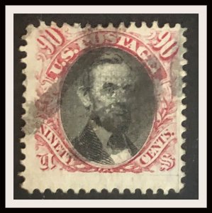 USA Used Scott # 122  Catalog Value $1,900.00