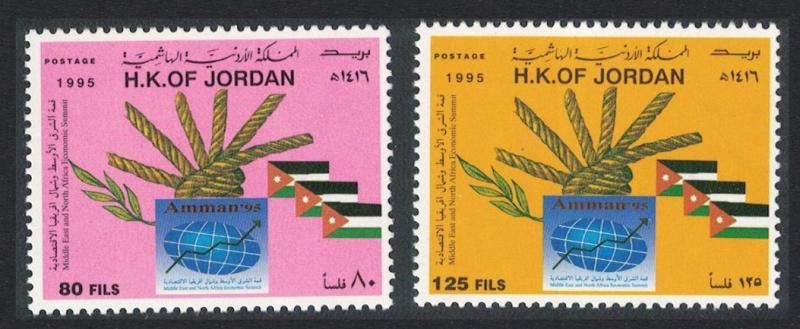 Jordan Middle Eastern and North African Economic Summit Amman 2v SG#1777-1778