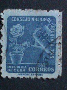 ​CUBA-1939 10 OVER 80 YEARS OLD CUBA FAMOUS USED STAMPS-SET-VERY FINE