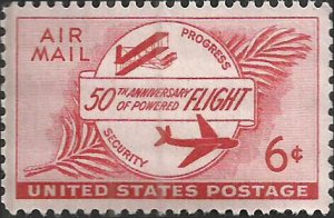 # C47 MINT NEVER HINGED ( MNH ) POWERED FLIGHT