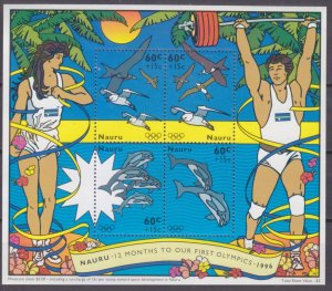 1995 Nauru 420-423/B14 1996 Olympic Games in Atlanta 6,00 €