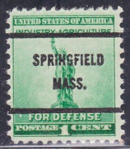 Precancel - Springfield, MA PSS 899-61 - Better Bureau Issue