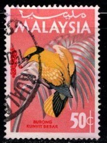 Malaysia - #22 Birds - Used