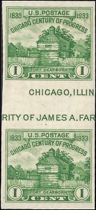 766a Mint,NGAI,NH... Horizontal Gutter Pair... SCV $5.00