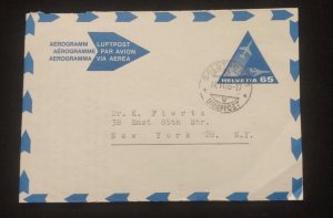 C) 1965. SWITZERLAND. AIRMAIL ENVELOPE SENT TO USA. XF