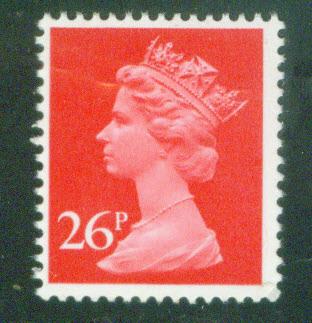 Great Britain Scott MH130 26p MNH** Machin stamp