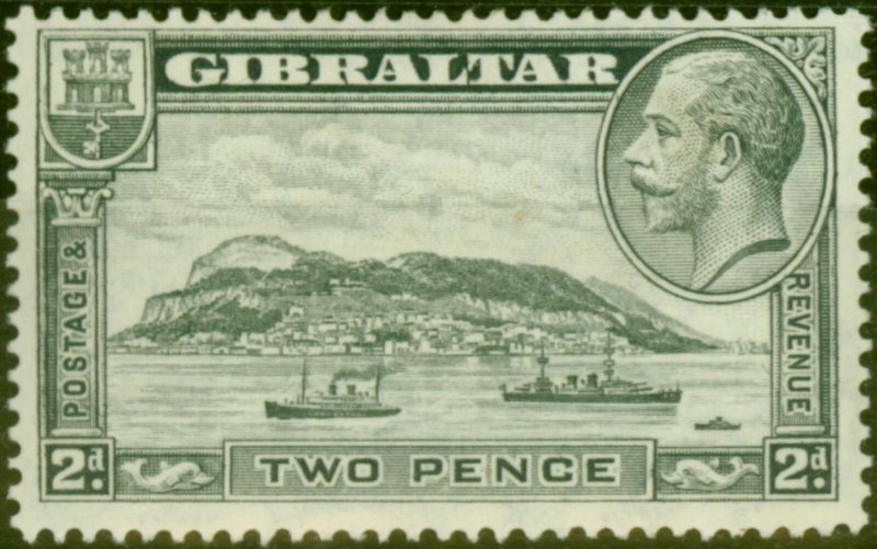 Gibraltar 1932 2d Pale Grey SG112 Fine MM