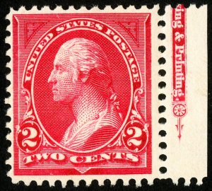 US Stamps # 265 MNH VF Fresh Imperf