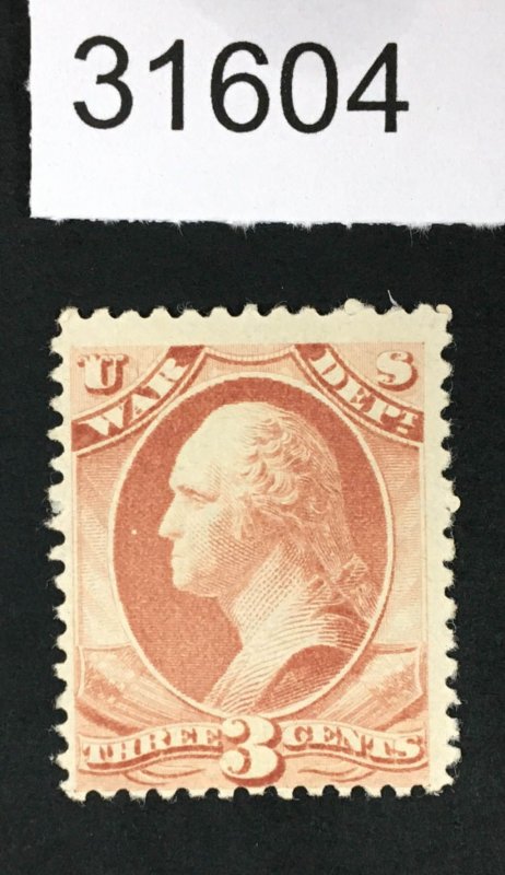 US STAMPS # O116 MINT OG H LOT #31604