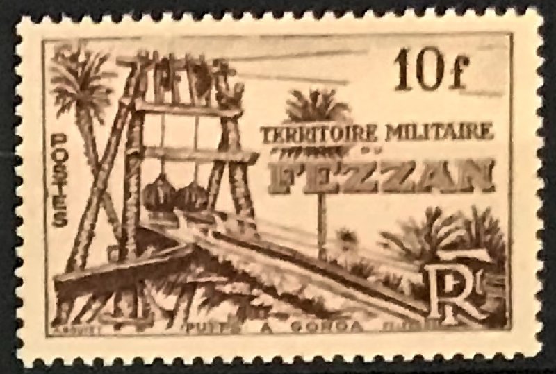 Libya Fezzan #2N6 MNH CV$4.50