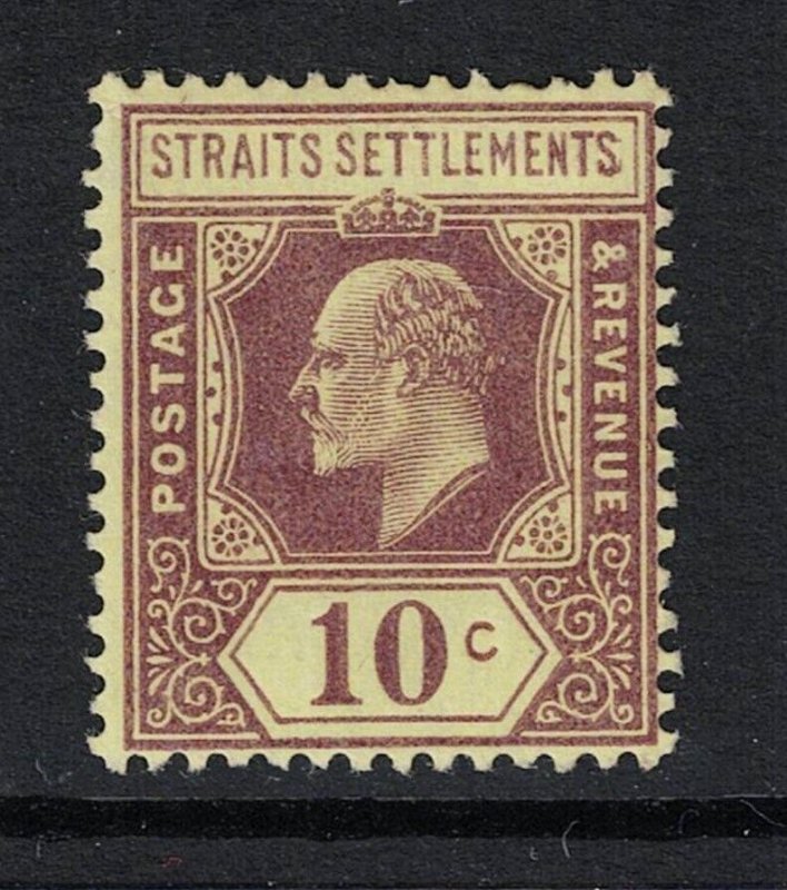 Straits Settlements SG# 159 Mint Light Hinged - S20374