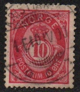 Norway Sc #40 Used