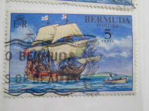 Bermuda #355 used  2022 SCV = $0.25