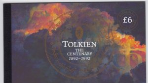 1992 GB DX14 Tolkien Prestige Booklet. Mint and complete.-