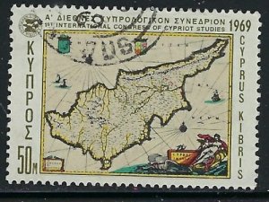 Cyprus 325 Used 1969 issue (ap9788)
