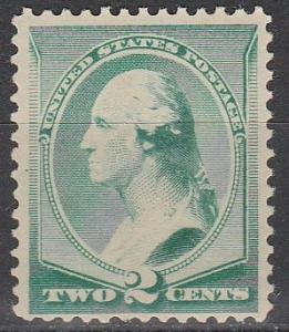 US #213  F-VF Unused CV $40.00  (A2837)