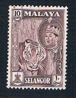 Malaya Selangor 119 Used Sultan Shah (BP22619)