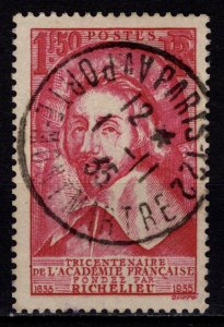 France 1935 Tercentenary of French Academy by Richelieu, 1f50 [Used]