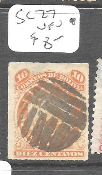 Bolivia (ads)  10C  SC 27  VFU 