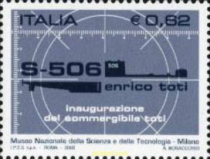 188519 MNH ITALIA 2005 SUBMARINO ENRICO TOTI