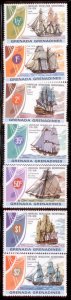 Grenada Grenadines 1976 SC# 174-80 Ships MNH-OG E28