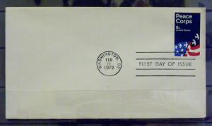 2305   USA   FDC   # 1447   Peace Corps Issue      CV$ 2.00