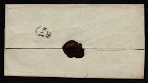 $German Stampless Cover, Basbeck-Stade