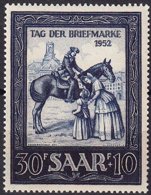 Saar #B91 MNH CV $12.00  (Z1994)