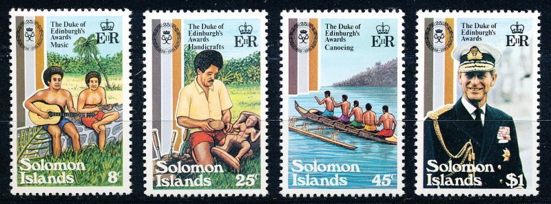 Solomon Islands #453-456  Set of 4 MNH