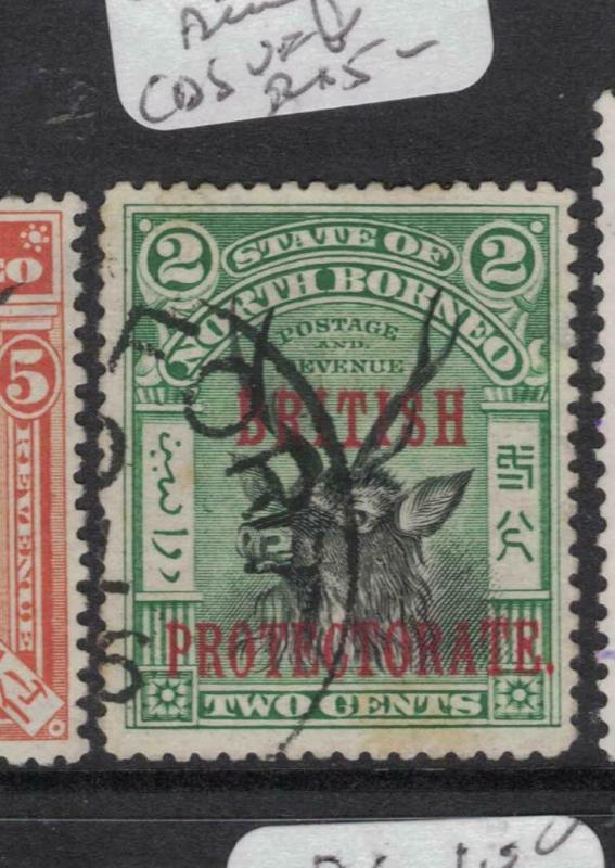 North Borneo SG 128 Beaufort CDS VFU (4dvp)